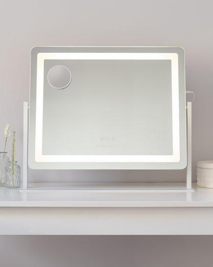 Espejo maquillaje con luz LED - BLAIR - Flamingueo