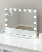 Espejo maquillaje con luz LED - GEORGINA - Flamingueo