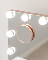 Espejo maquillaje con luz LED - KIM - Flamingueo