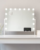 Espejo maquillaje con luz LED - LILY - Flamingueo