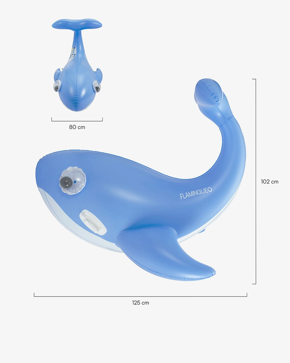 Flotador infantil figura ballena gigante – BLUF
