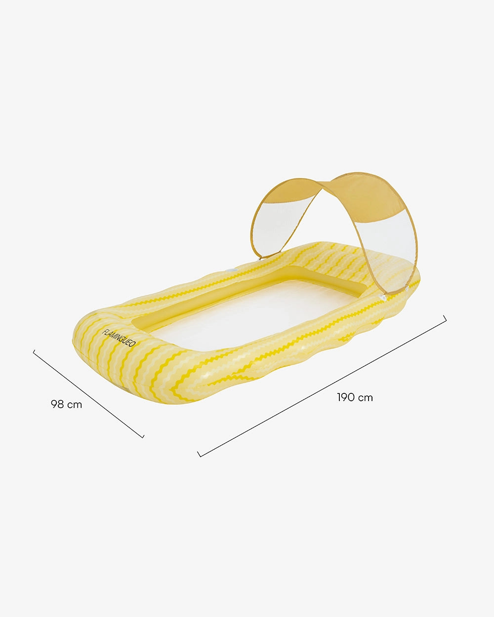 Colchoneta hinchable con parasol – BELMONDO