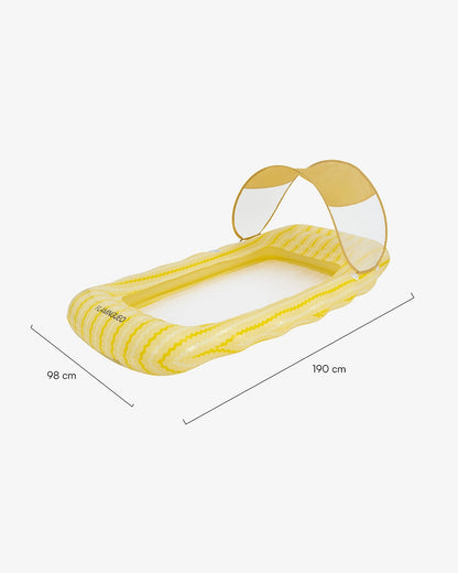 Colchoneta hinchable con parasol – BELMONDO
