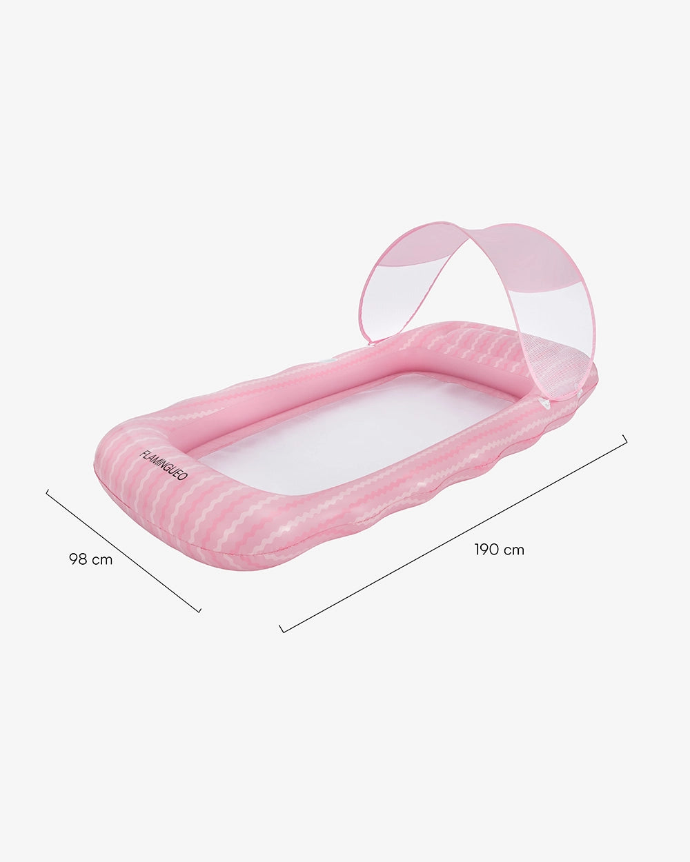 Colchoneta hinchable con parasol – BELMONDO
