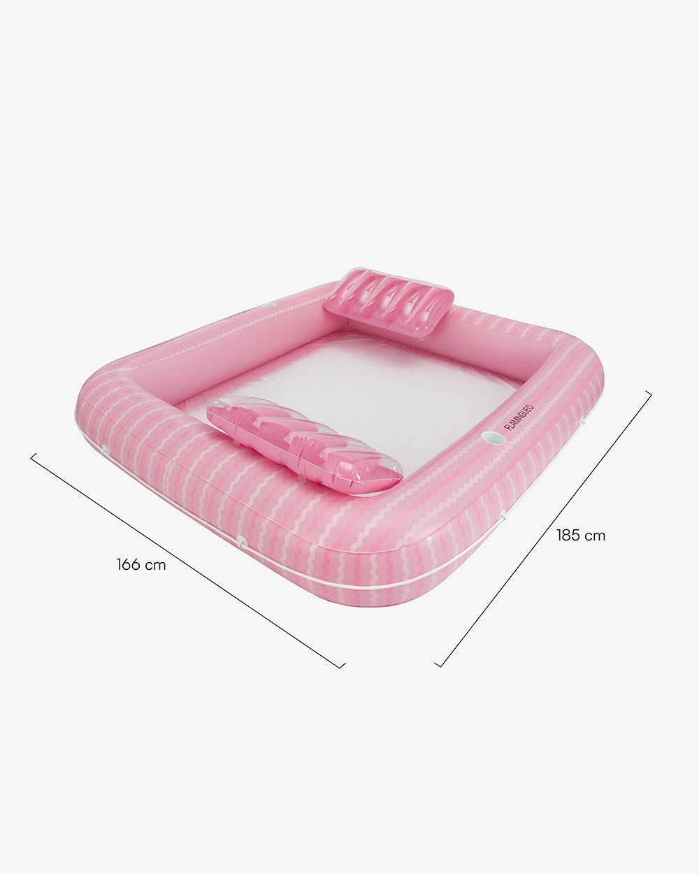 Colchoneta hinchable doble con rejilla – LOLA