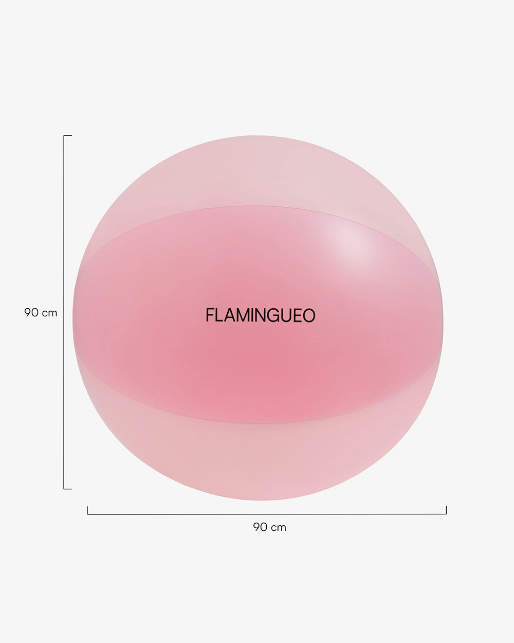 Flotador pelota XL rosa – HOOP
