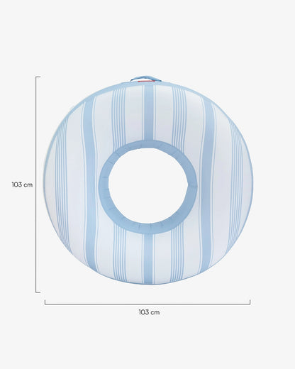 Flotador donut premium con cuerda de agarre – GLAM