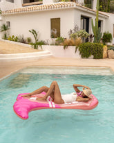 Flotador bota cowboy rosa - BANDIDA - Flamingueo