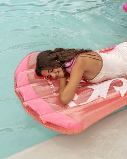 Flotador bota cowboy rosa - BANDIDA - Flamingueo