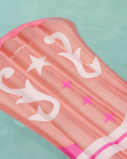 Flotador bota cowboy rosa - BANDIDA - Flamingueo