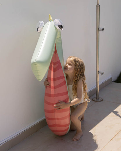 Flotador cocodrilo verde - RIKKI - Flamingueo