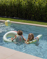 Flotador cocodrilo verde - RIKKI - Flamingueo