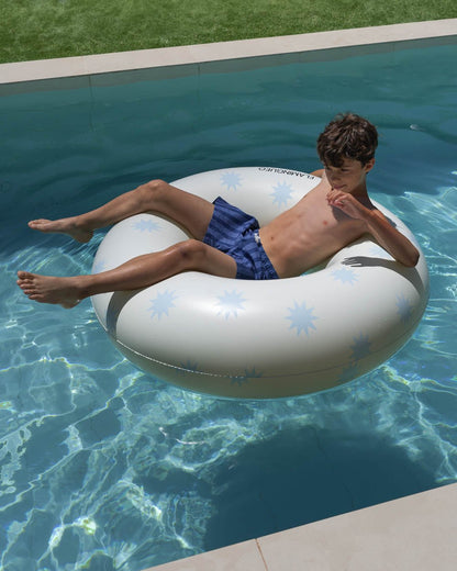 Flotador donut beige - LEO - Flamingueo