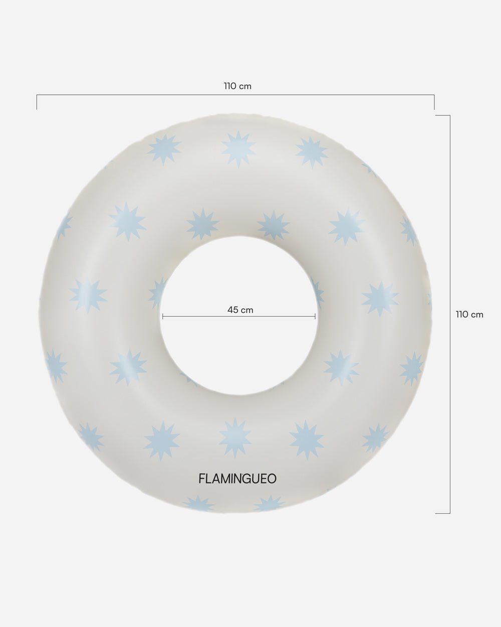 Flotador donut beige - LEO - Flamingueo