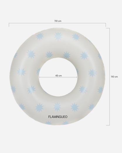 Flotador donut beige - LEO - Flamingueo
