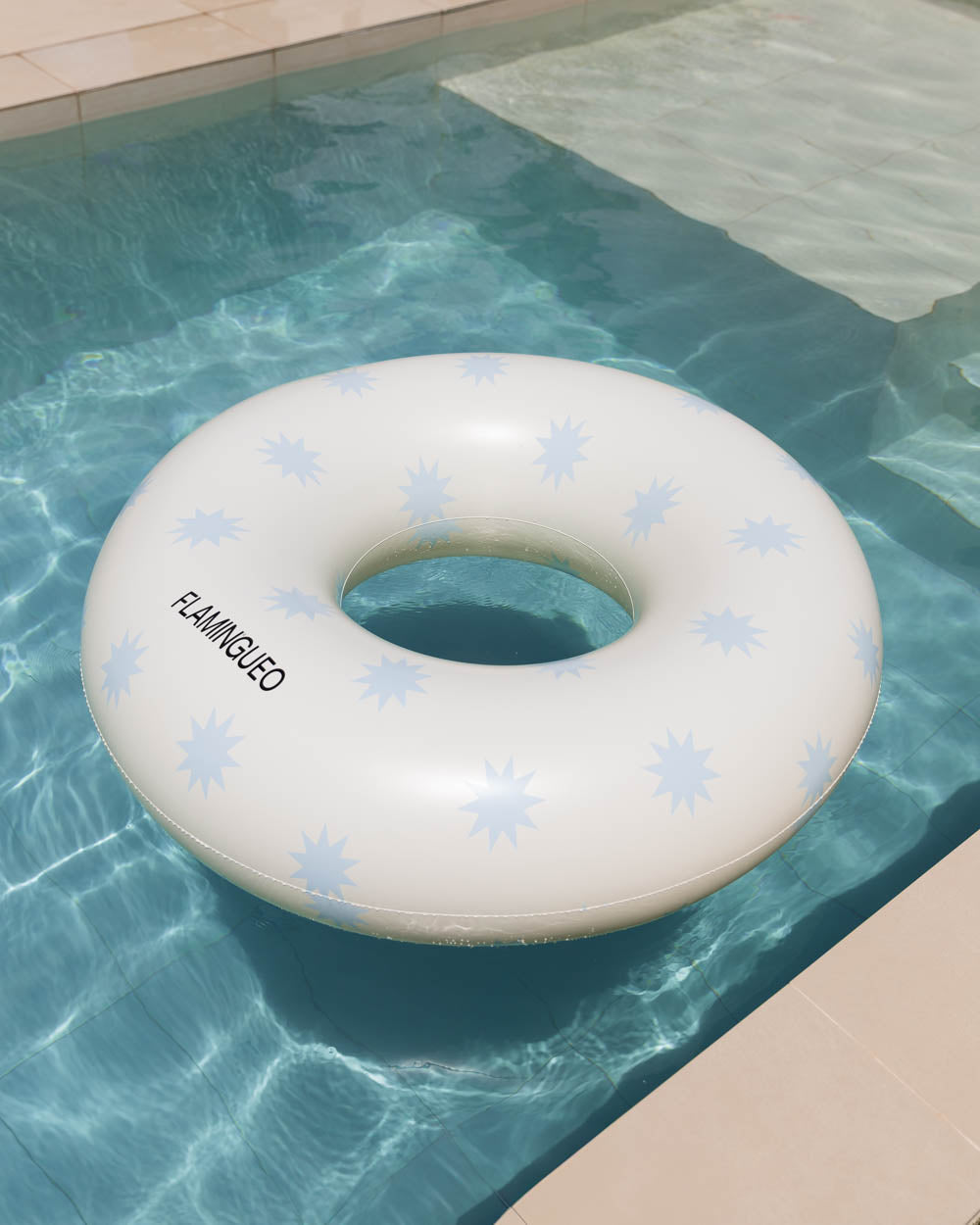 Flotador donut beige - LEO - Flamingueo