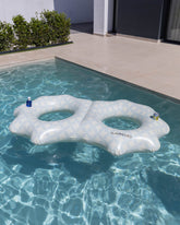 Flotador donut doble aguamarina - CIAO - Flamingueo