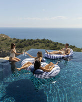 Flotador donut doble azul - LISBON - Flamingueo