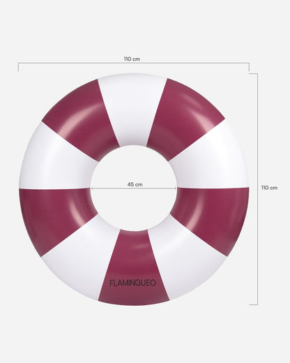 Flotador donut granate - ALABAMA - Flamingueo