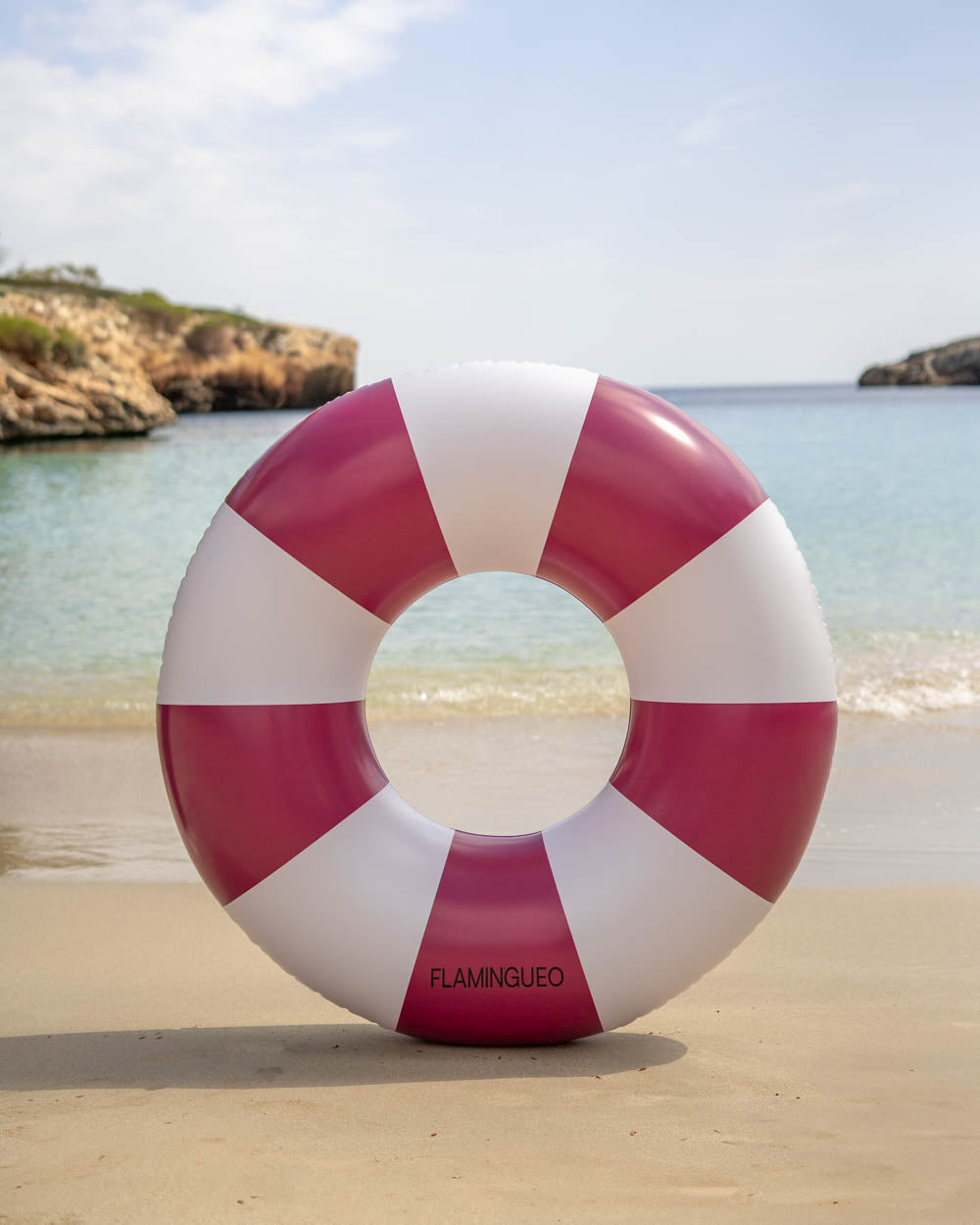 Flotador donut granate - ALABAMA - Flamingueo