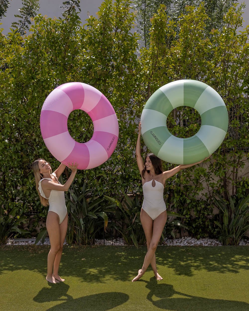 Flotador donut rosa - CINNAMON - Flamingueo