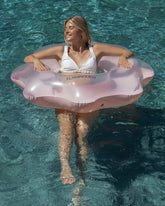 Flotador donut rosa purpurina - FESTA - Flamingueo