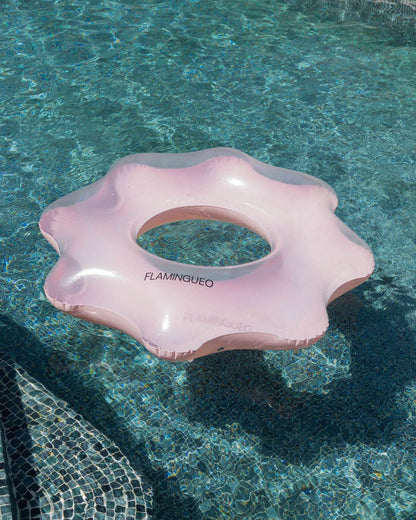 Flotador donut rosa purpurina - FESTA - Flamingueo