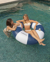 Flotador donut XL azul - VICTORIA - Flamingueo