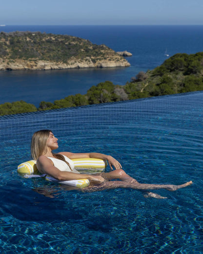 Flotador estilo silla amarilla - GALA - Flamingueo