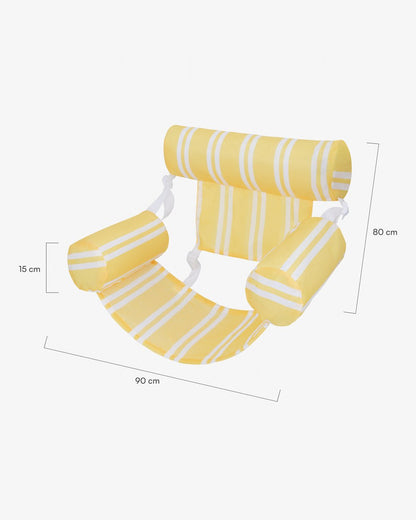 Flotador estilo silla amarilla - GALA - Flamingueo