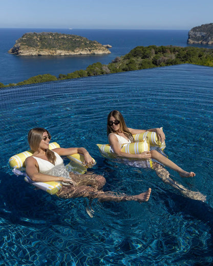 Flotador estilo silla amarilla - GALA - Flamingueo