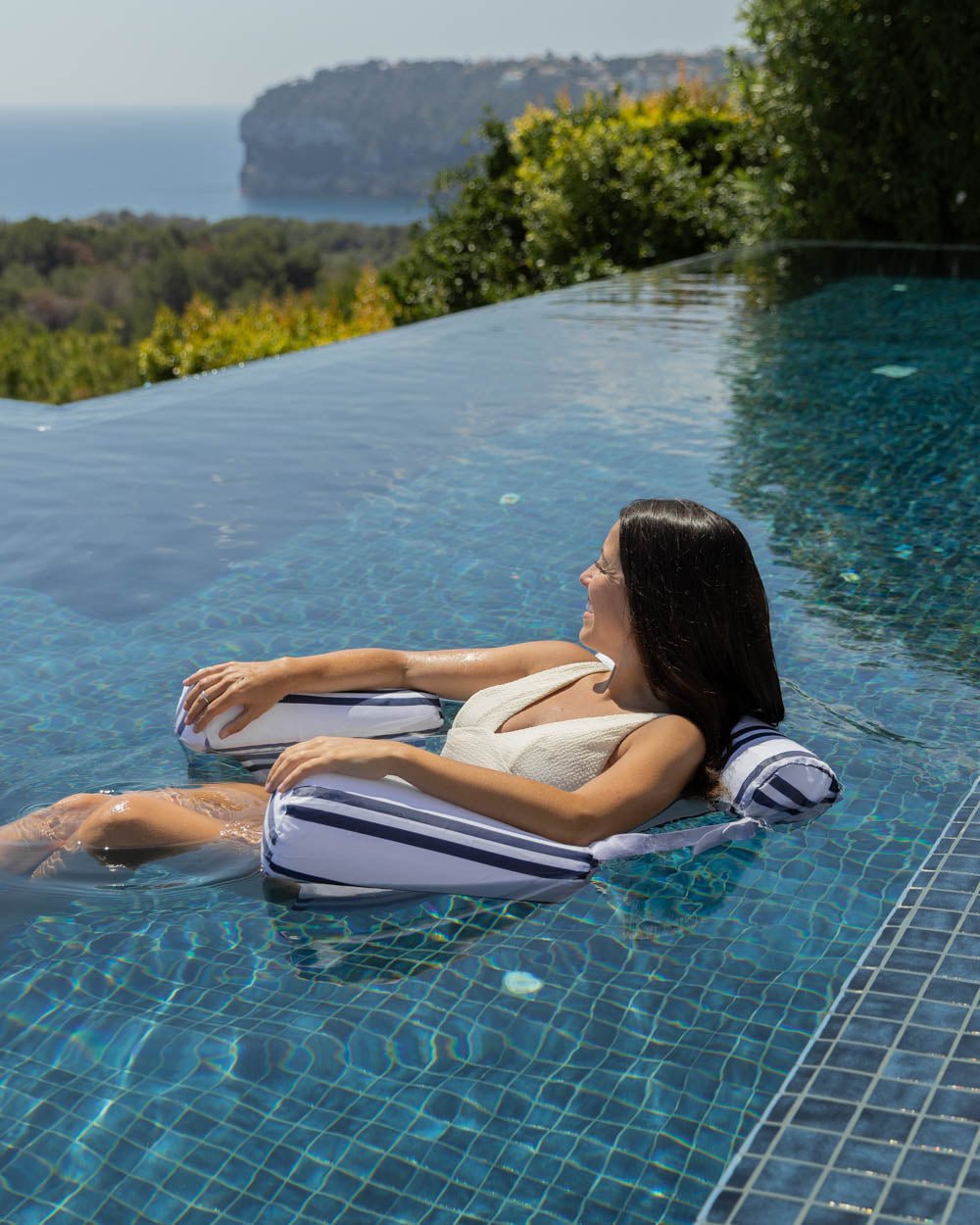 Flotador estilo silla azul - GALA - Flamingueo