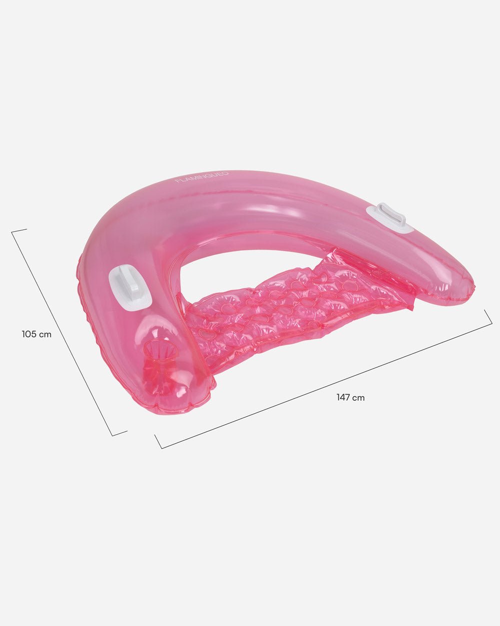 Flotador estilo silla rosa - CRETA - Flamingueo