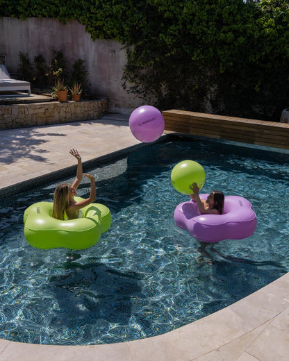 Flotador flor morada - BONNIE - Flamingueo