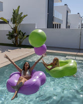 Flotador flor morada - BONNIE - Flamingueo