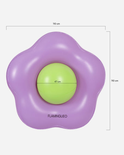 Flotador flor morada - BONNIE - Flamingueo