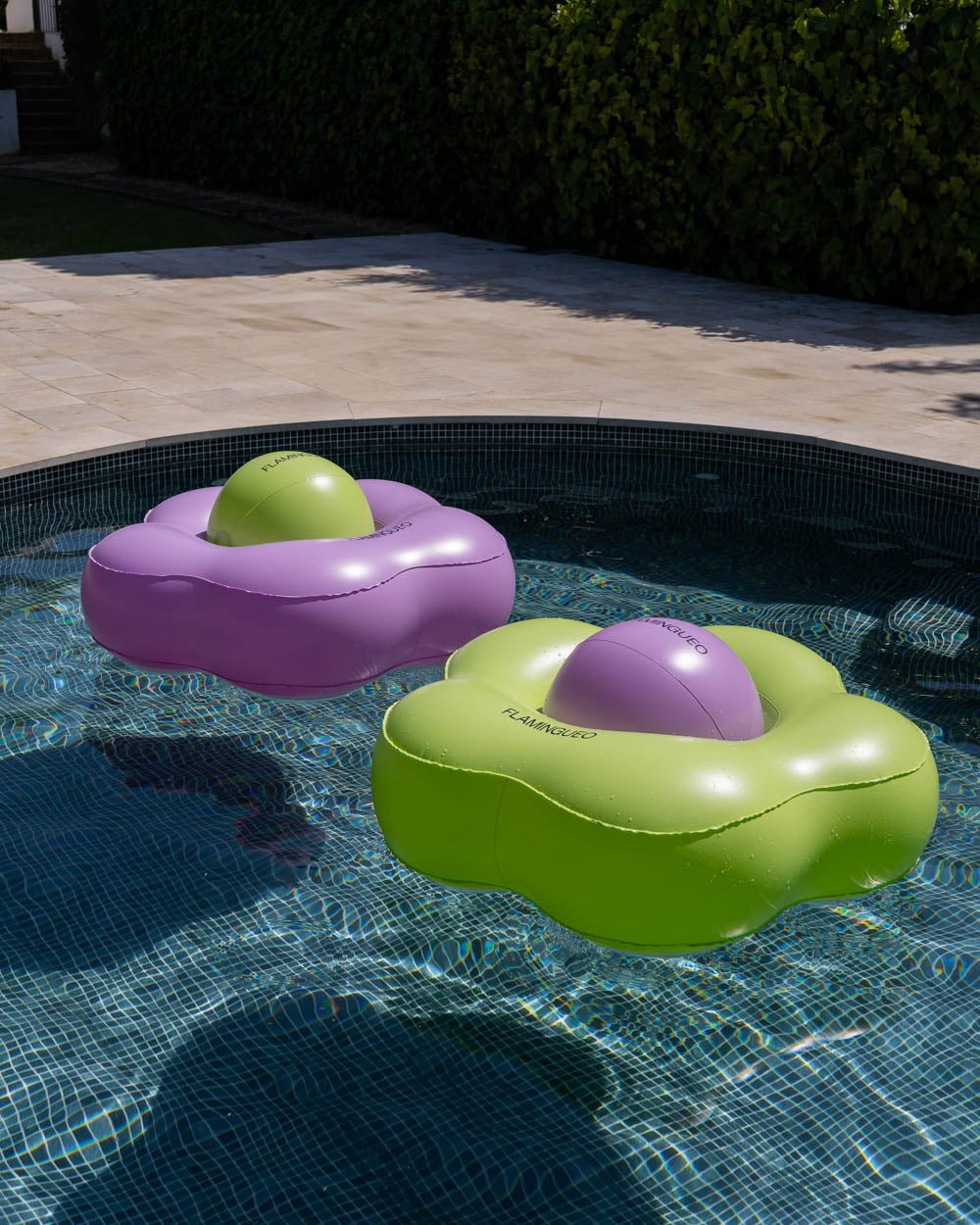 Flotador flor verde - BONNIE - Flamingueo