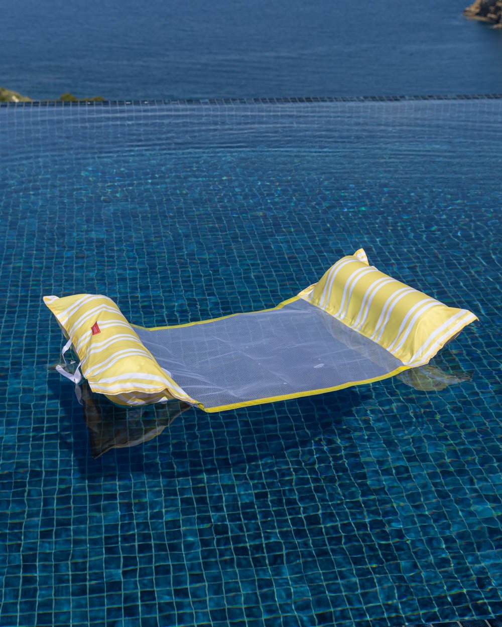 Flotador hamaca amarillo - HARBOR - Flamingueo