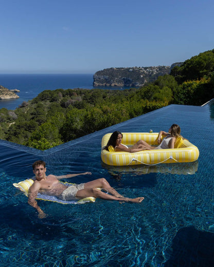 Flotador hamaca amarillo - HARBOR - Flamingueo