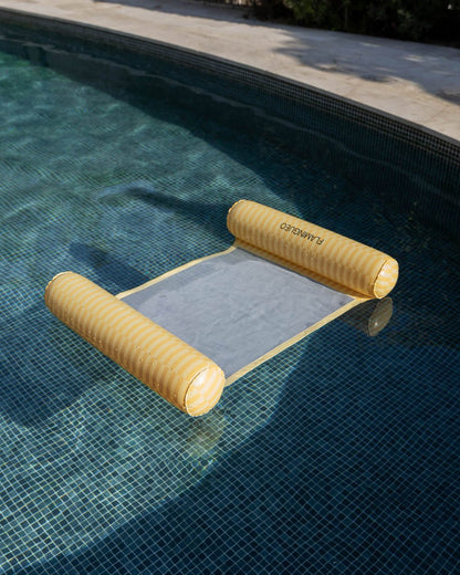 Flotador hamaca amarillo - KALA - Flamingueo