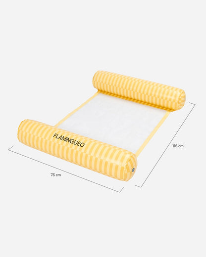 Flotador hamaca amarillo - KALA - Flamingueo