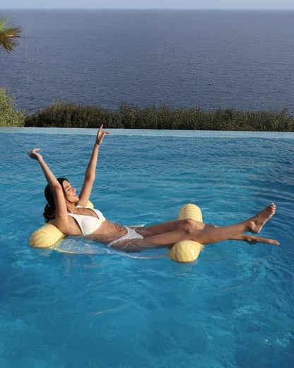 Flotador hamaca amarillo - KALA - Flamingueo