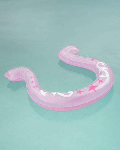 Flotador herradura rosa - YEEHAW - Flamingueo