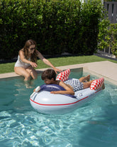 Flotador nave espacial azul - GALACTIC - Flamingueo