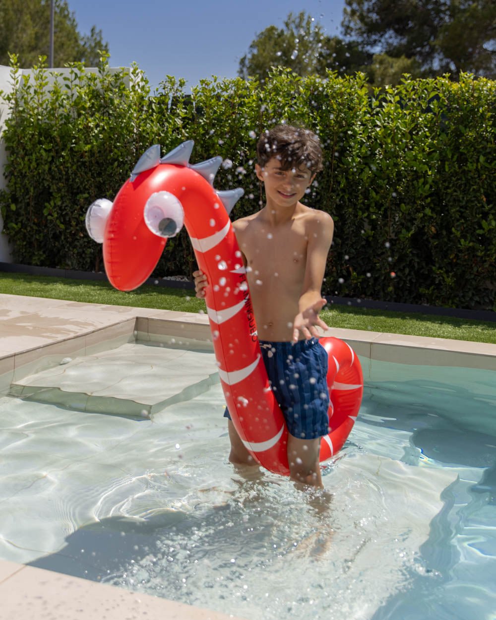 Flotador serpiente roja - TRITON - Flamingueo