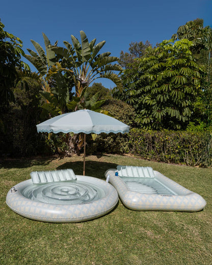 Flotador tanning pool aguamarina - ELSA - Flamingueo