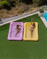 Flotador tanning pool amarilla - PORTOFINO - Flamingueo