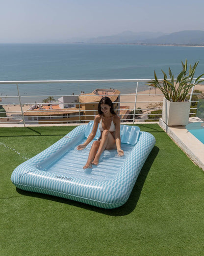 Flotador tanning pool azul - PORTOFINO - Flamingueo