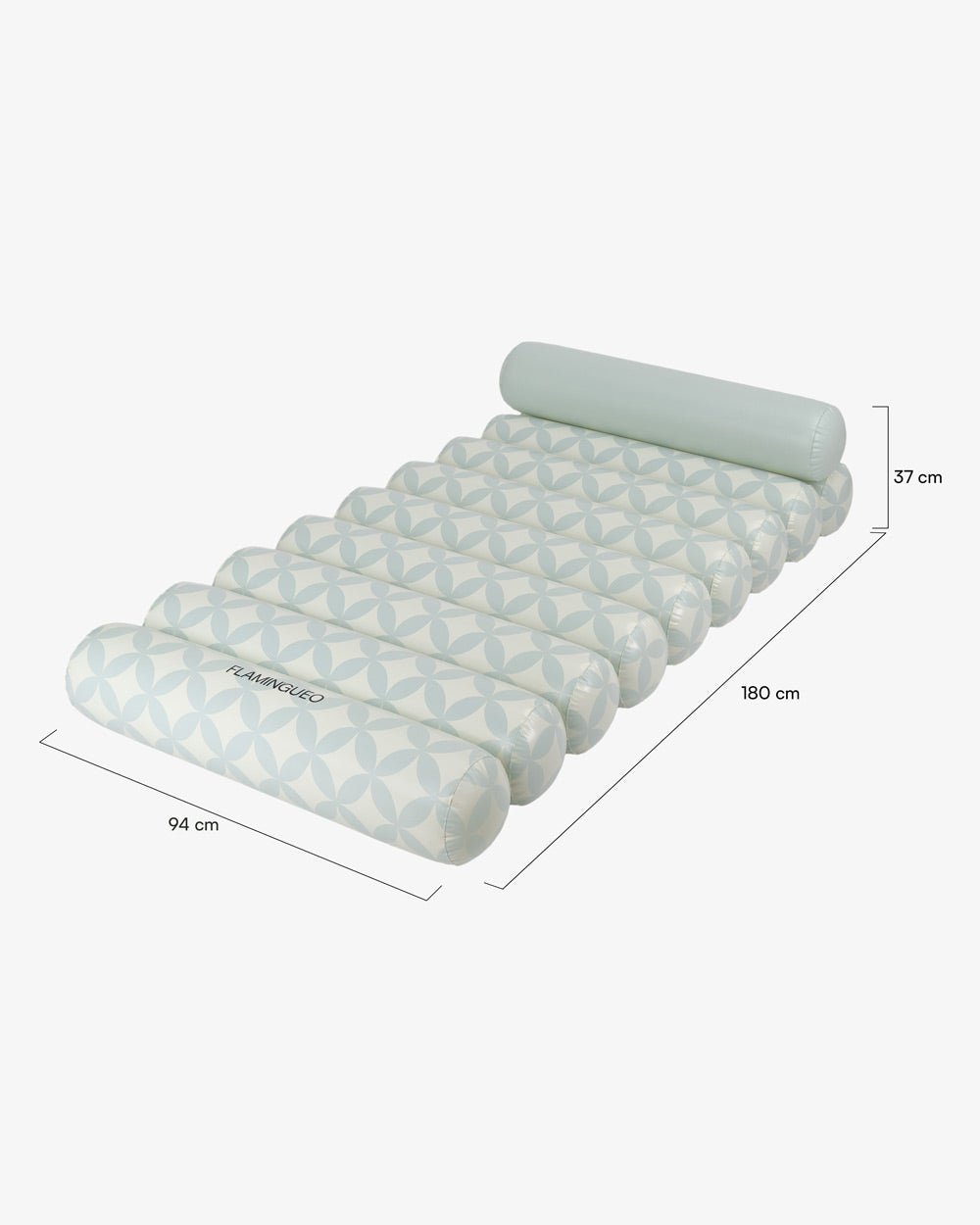 Flotador tumbona aguamarina - RIVIERA - Flamingueo