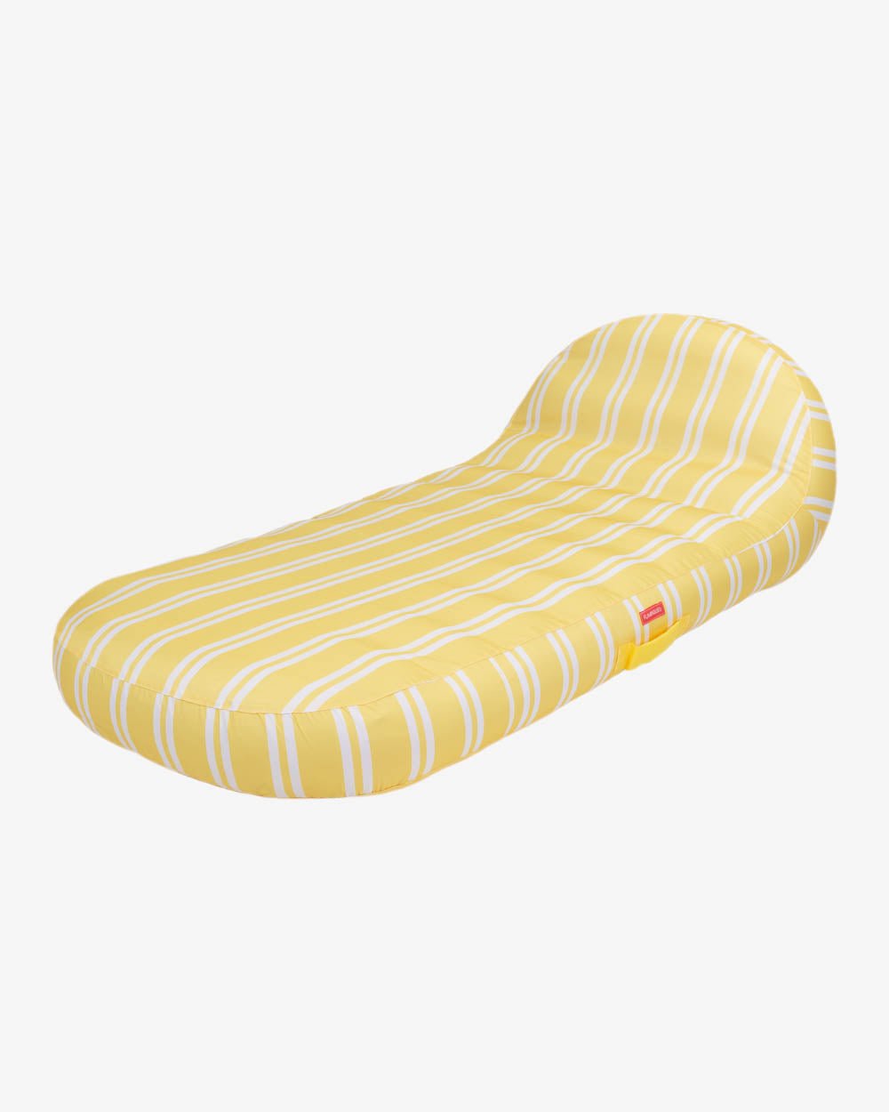 Flotador tumbona amarilla - MONTECARLO - Flamingueo